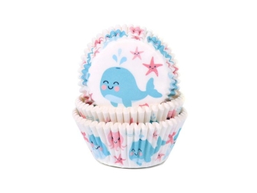 Cupcake Baking Cases - Whale